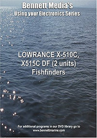 Lowrance X-510C, X515C DF Fishfinder (DVD)