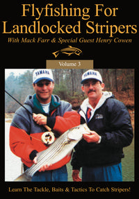 Fly Fishing For Landlocked Stripers With Mack Farr