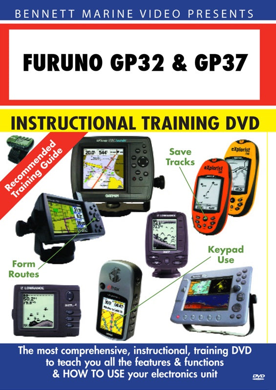 Furuno GP32 & GP37 GPS Operation (DVD)