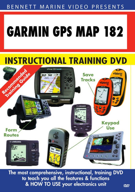 Garmin GPS MAP 182 (DVD)