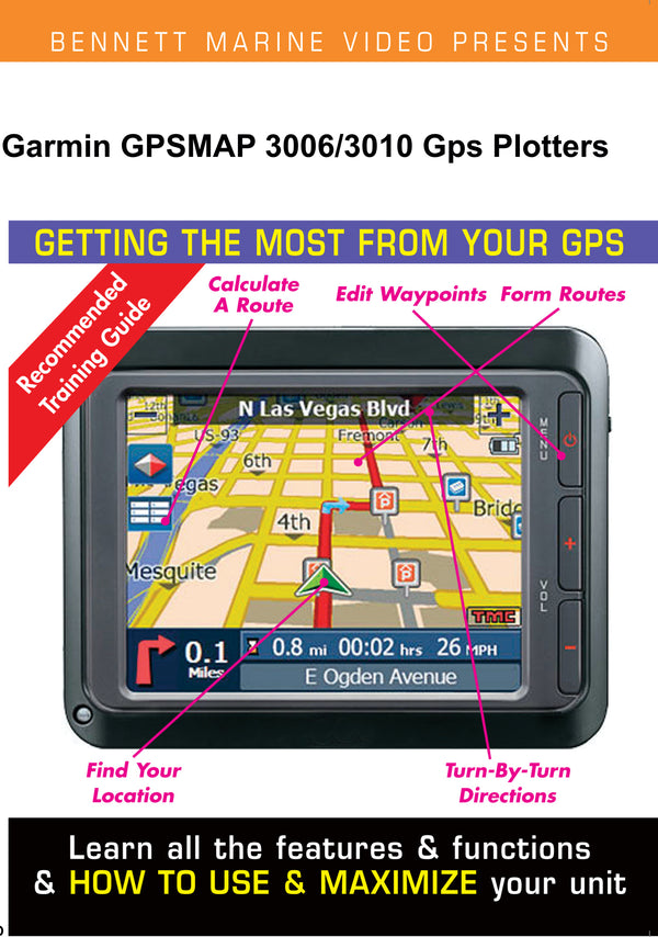 Garmin GPSMAP 3006/3010 Chartplotters (DVD)
