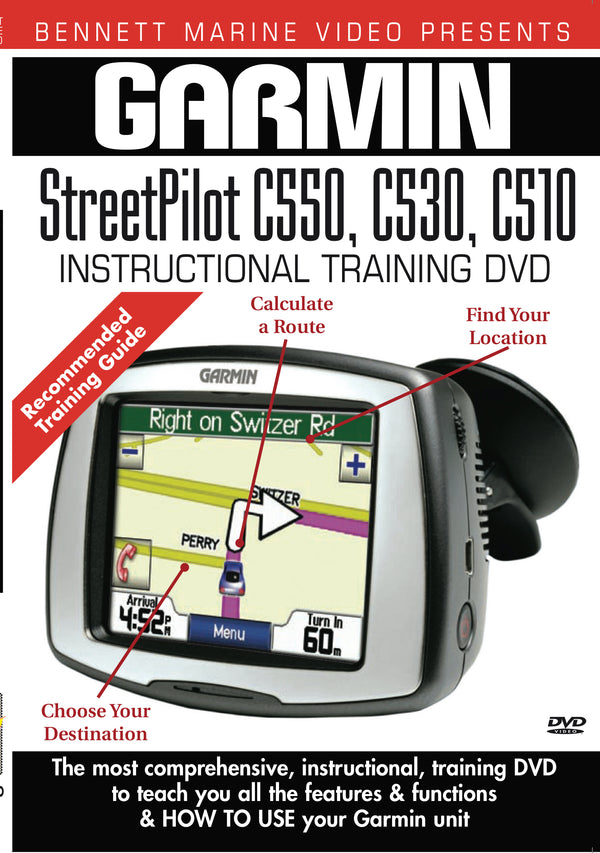 Garmin StreetPilot C550, C530, C510 (DVD)