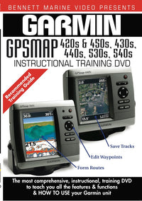 Garmin GPSMAP 420s & 450s, 430s, 440s, 530s, 540s (DVD)