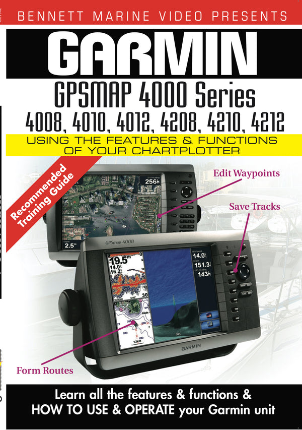 Garmin GPSMAP 4000 Series: 4008, 4010, 4012, 4208, 4210, 4212 (DVD)