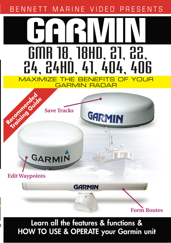 Garmin GMR 18, 18HD, 21, 22, 24, 24HD, 41, 404, 406 (DVD)