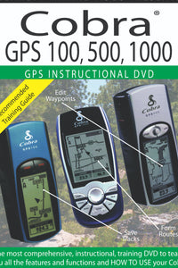 GPS Instructional DVD: Cobra GPS 100, 500, 1000