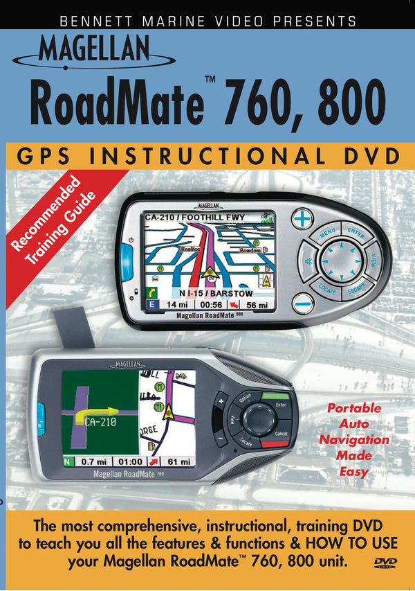 Magellan Roadmate 760, 800 (DVD)