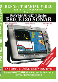 Raymarine E Series: E80, E120 Sonar Operation Only (DVD)